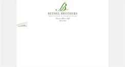 Desktop Screenshot of bethelbrothersmorticians.com