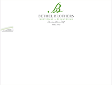Tablet Screenshot of bethelbrothersmorticians.com